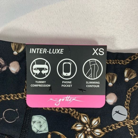 X by Gotex Black Peach Collection Pockets Bike Shorts Size XS (E-002, E-006) - Picture 6 of 6